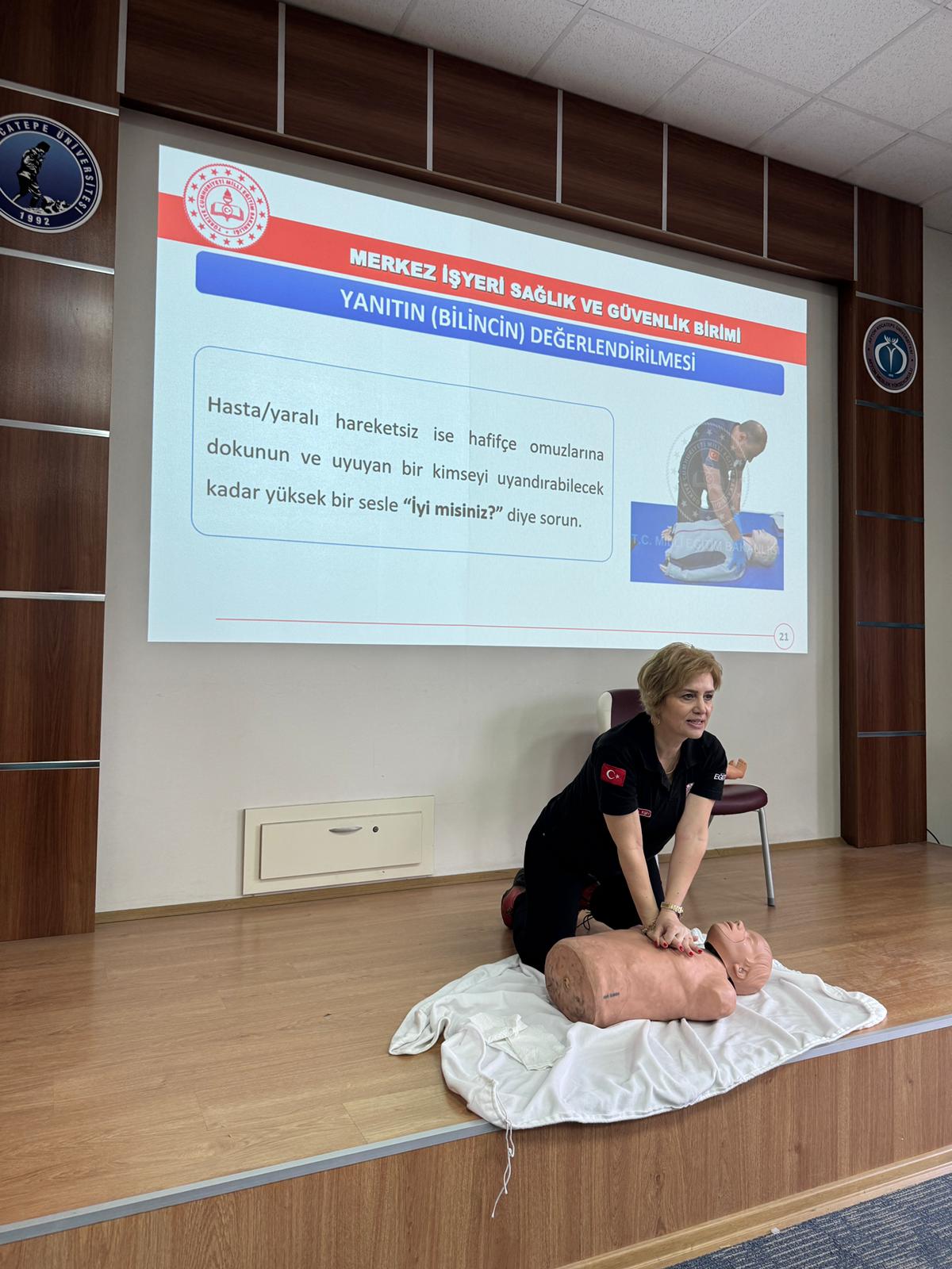 “Temel Yaşam Desteği Eğitimi” Verildi