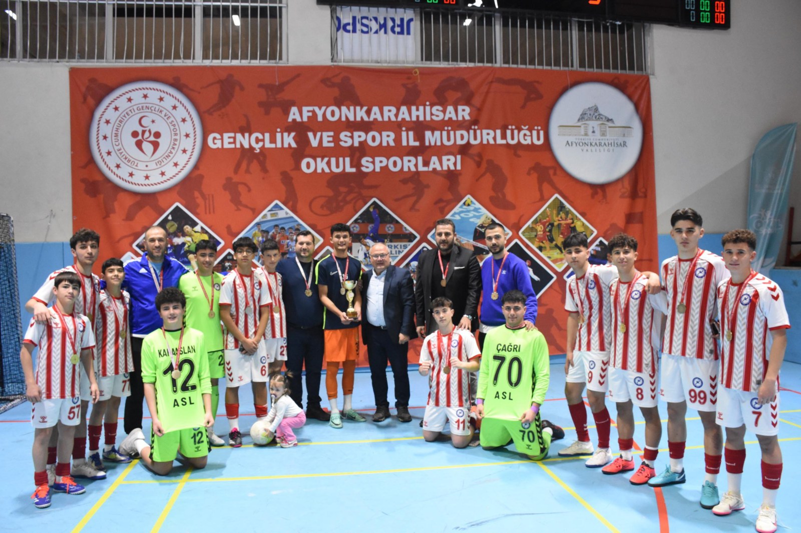 Futsal Genç Erkekler ve Futbol Küçük Erkekler Müsabakaları Sona Erdi