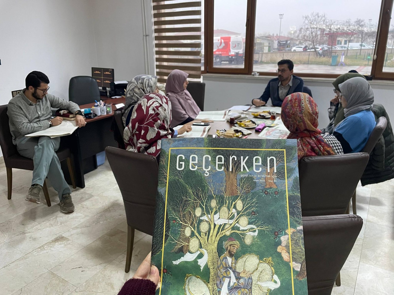 Geçerken Dergisi Diyanet Gençlik Merkezinde Tahlil Edildi
