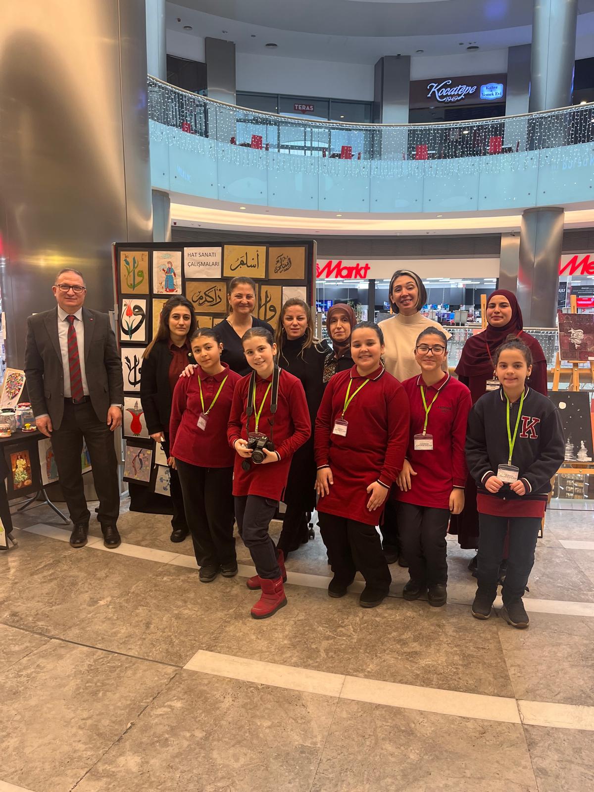 Kadınana İmam Hatip Ortaokulu’ndan Anlamlı Sergi