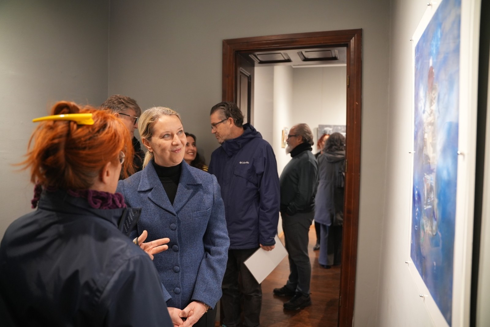 Karma Sergi Sanatseverlerle Buluştu