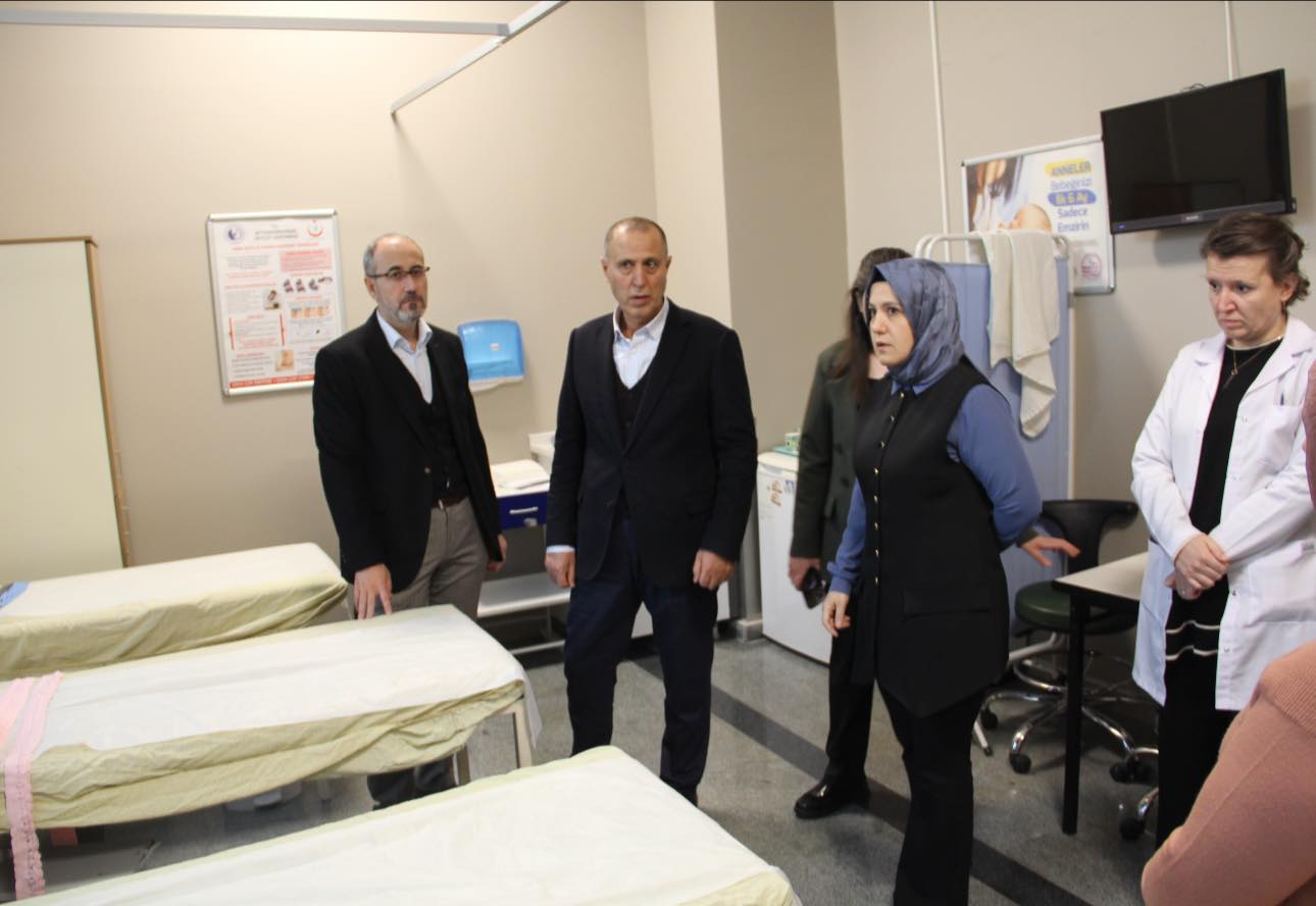 Devlet Hastanesi'nde NST ve Yeni Kan Alma Alanı Hizmete Açıldı