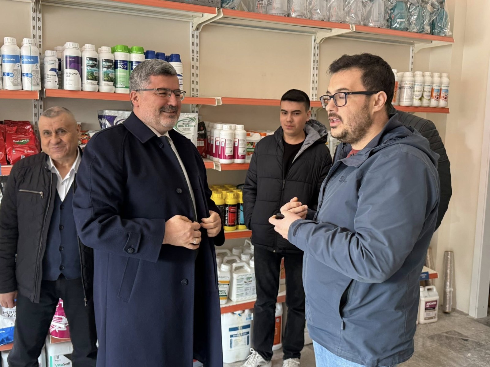 Özkaya'dan Esnaf Ziyareti