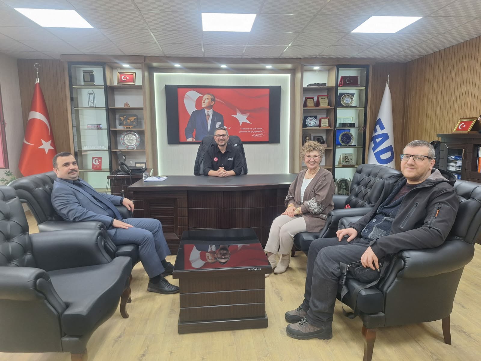 Altındal'a, Tanyeri ve Gün FM'den Nezaket Ziyareti