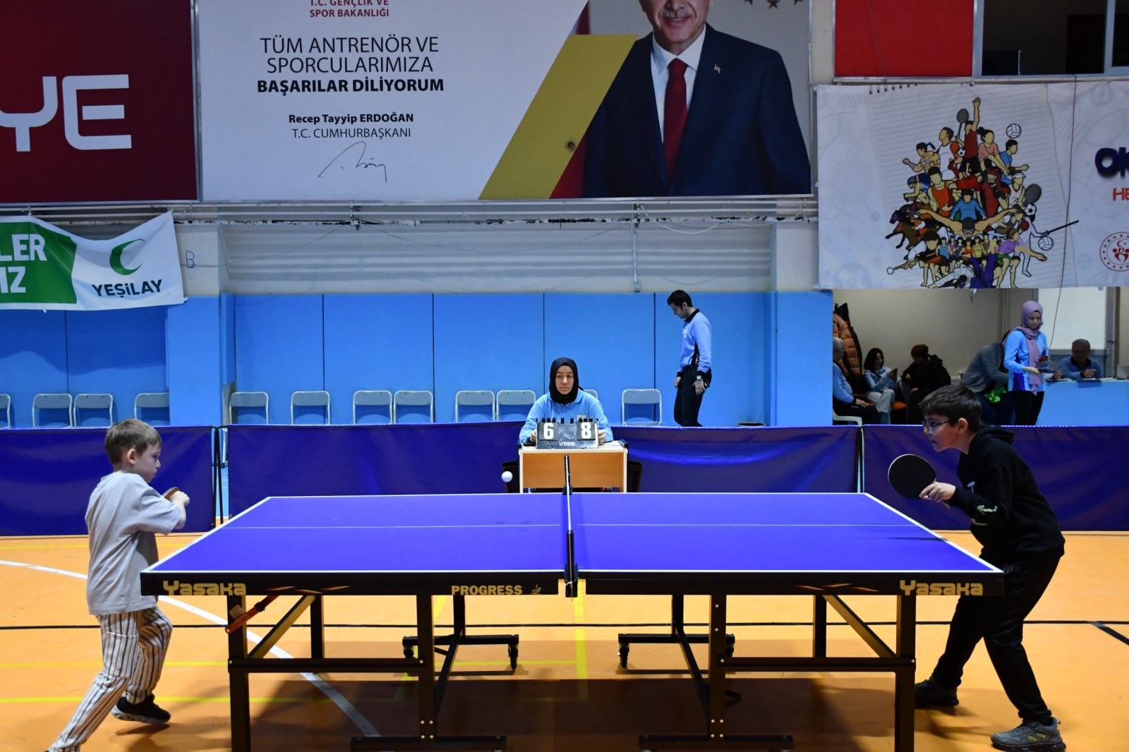 Masa Tenisi İl Birinciliği Müsabakaları Sona Erdi