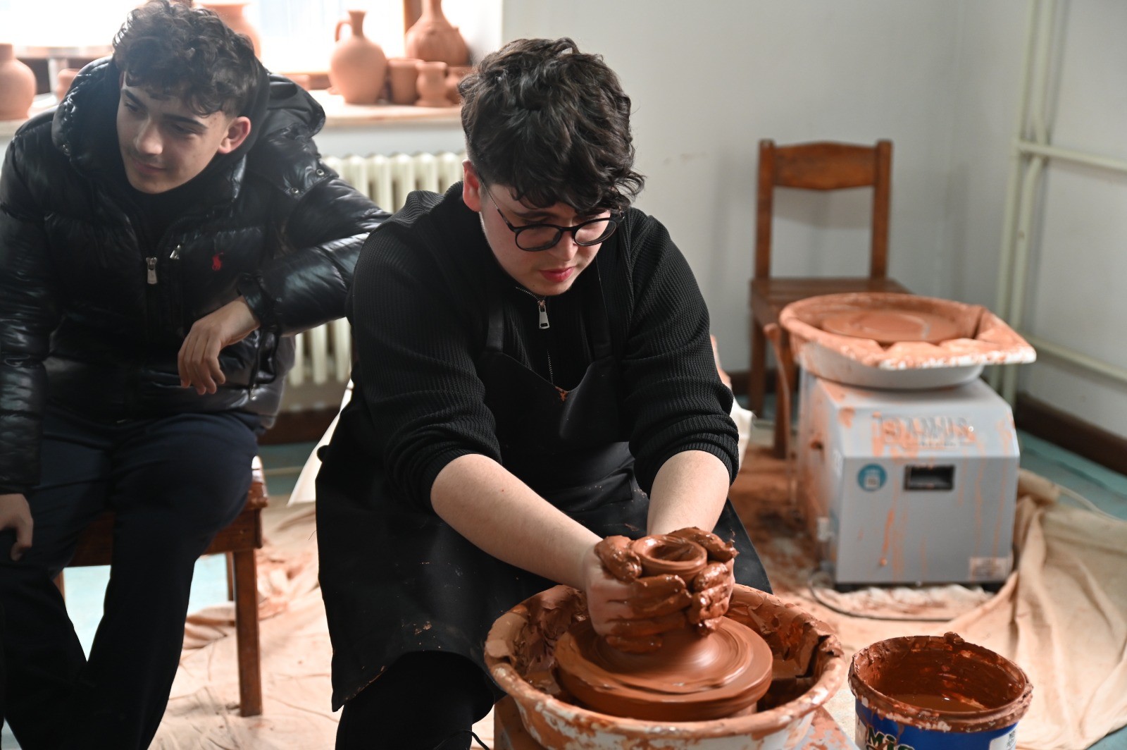 Öğrencilerden Çömlek Atölyesine Ziyaret