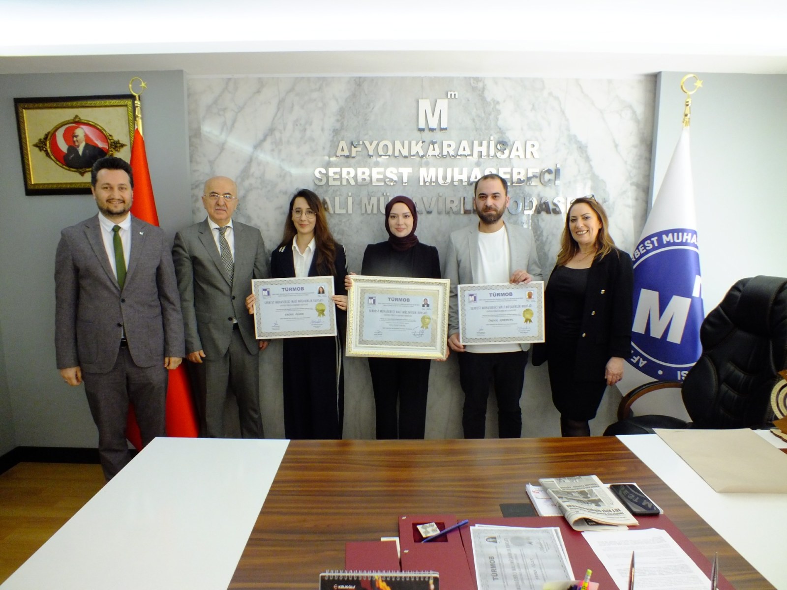 Yeni Mali Müşavirler Ruhsatlarına Kavuştu