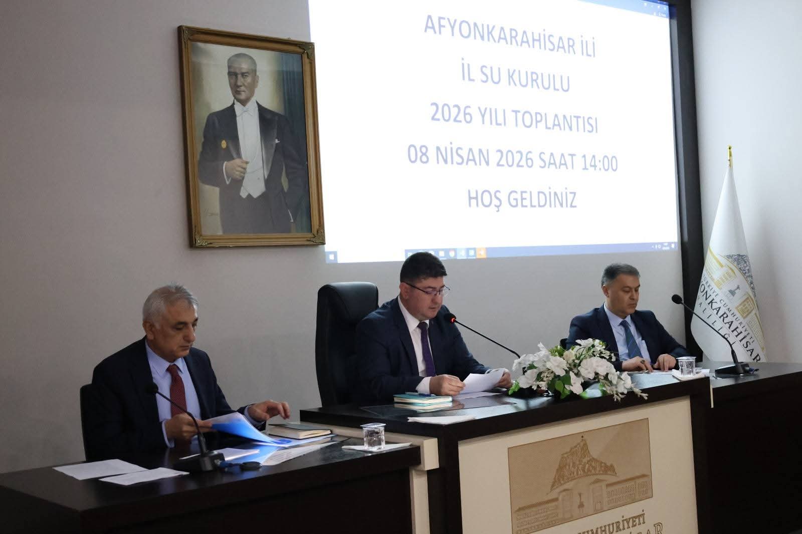 2026 YILI İL SU KURULU TOPLANTISI GERÇEKLEŞTİRİLDİ