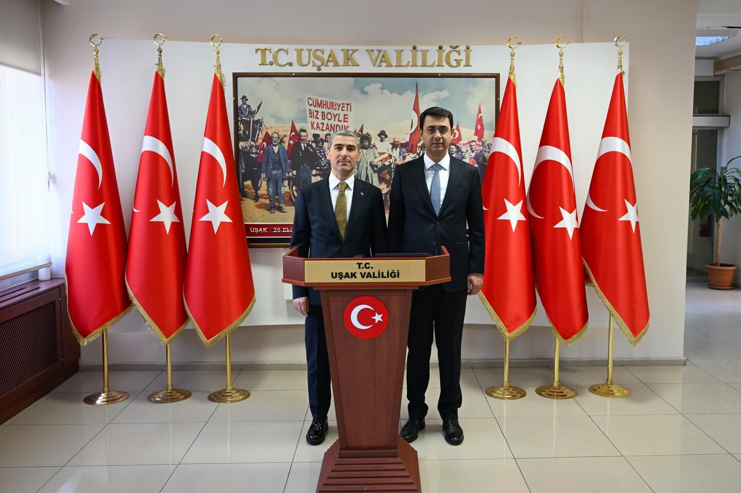 VALİ AKTAŞ’TAN VALİ KARTAL’A ZİYARET