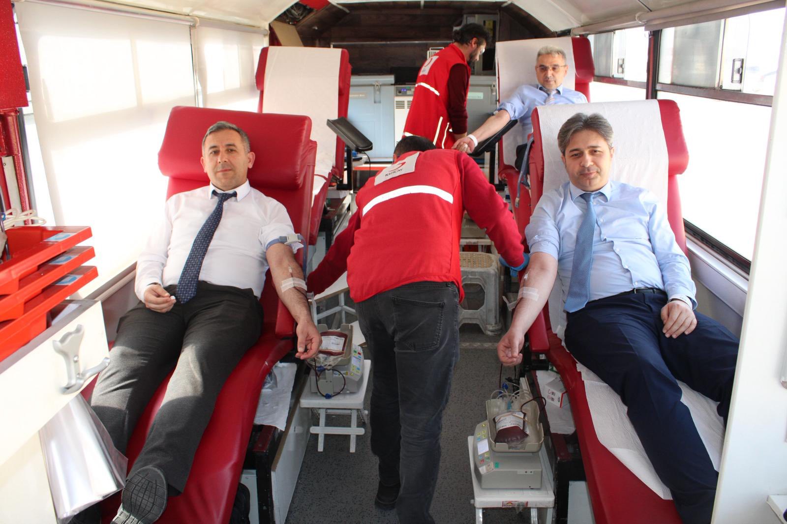 TCDD'den Kızılay'a Kan Bağışı