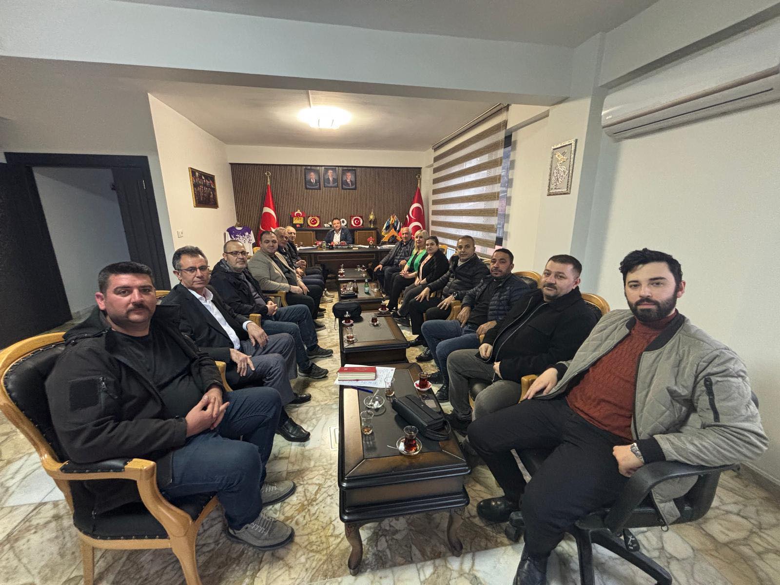 Parti Çalışmaları Değerlendirildi