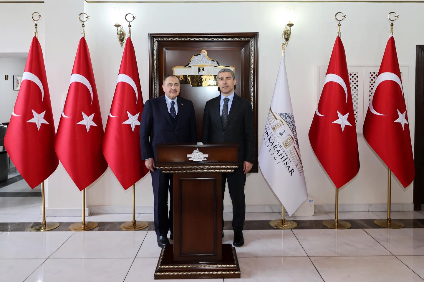 Eroğlu, Vali Aktaş'ı Ziyaret Etti