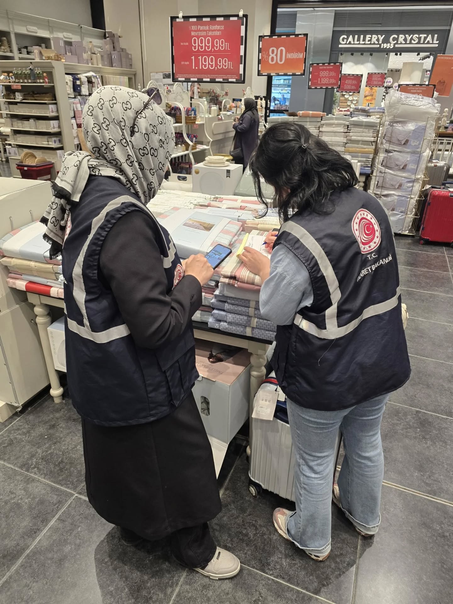 Mağazalar Denetlendi