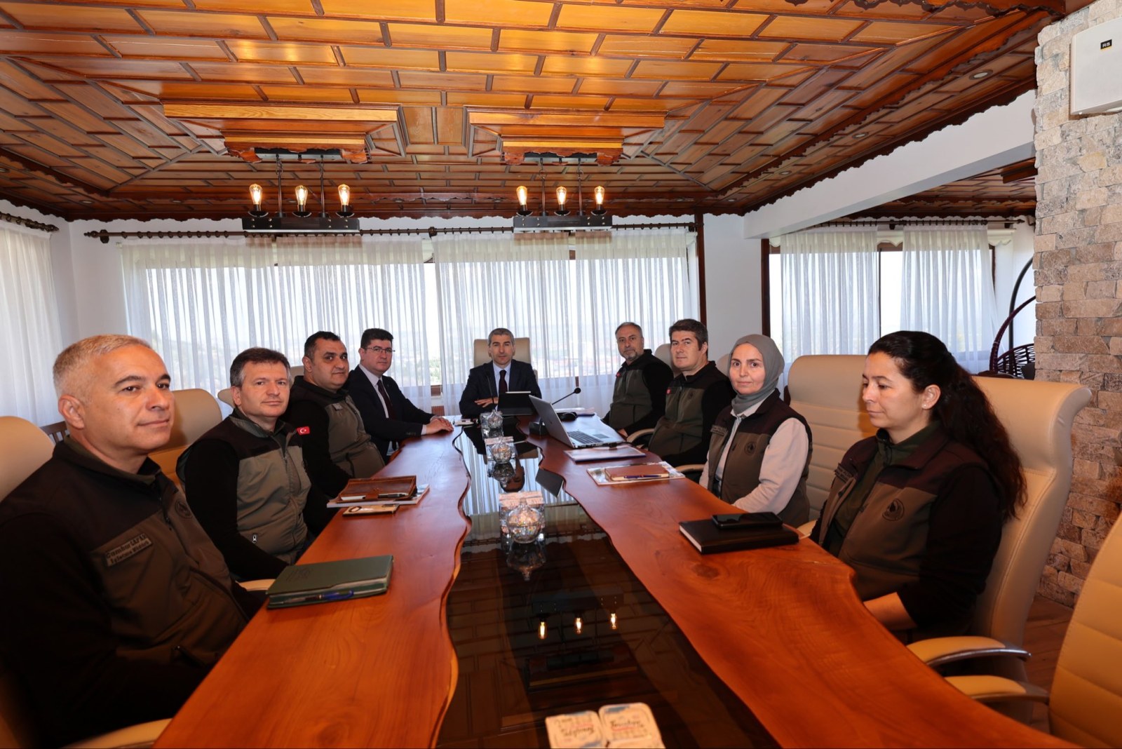 VALİ NACİ AKTAŞ ORMAN ÇALIŞMALARINI MASAYA YATIRDI