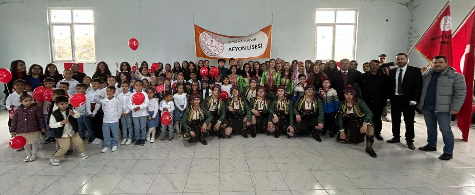 AFYON LİSESİ 23 NİSAN’I SARIK KÖYÜ’NDE KUTLADI