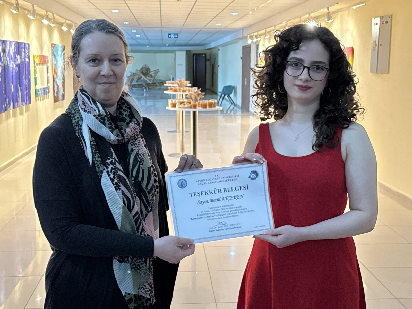 AKÜ GSF, İki Günde İki Sergiye Daha Ev Sahipliği Yaptı