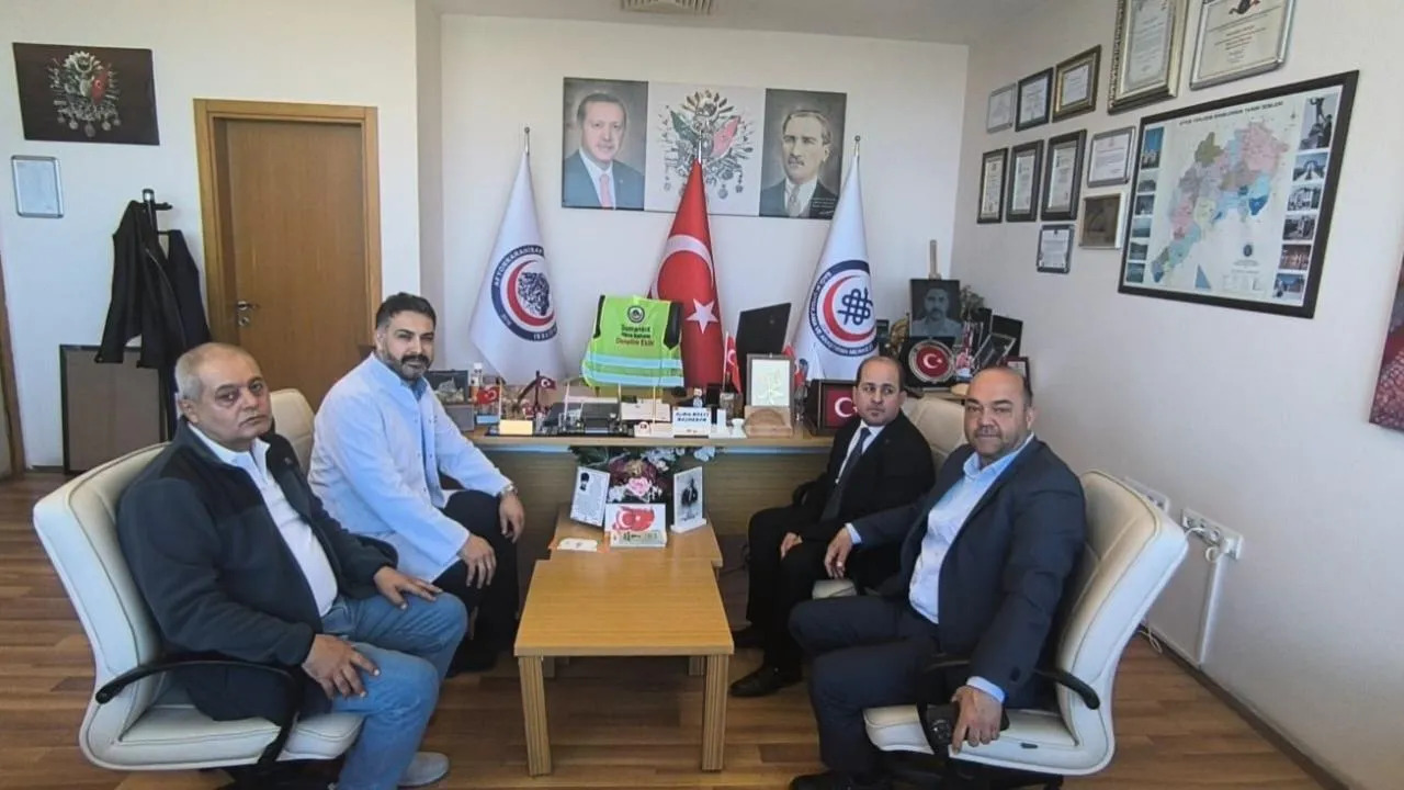Altı Nokta Körler Derneğinden Başhekim Balcıya Ziyaret