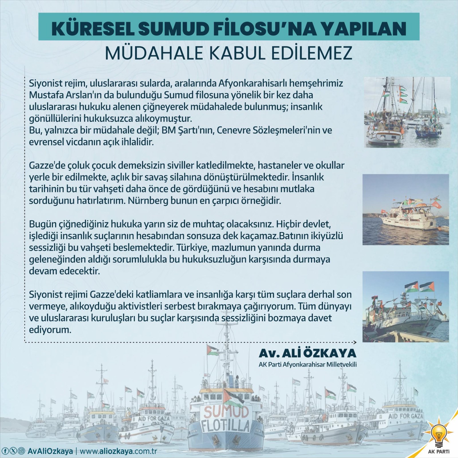 "Bugün Çiğnediğiniz Hukuka Yarın Siz de Muhtaç Olacaksınız"