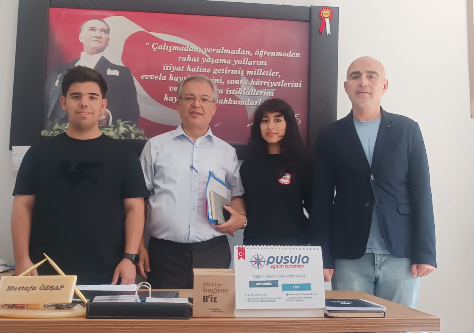 Afyon Lisesi Öğrencilerinden TEKNOFEST'te Çifte  Gurur