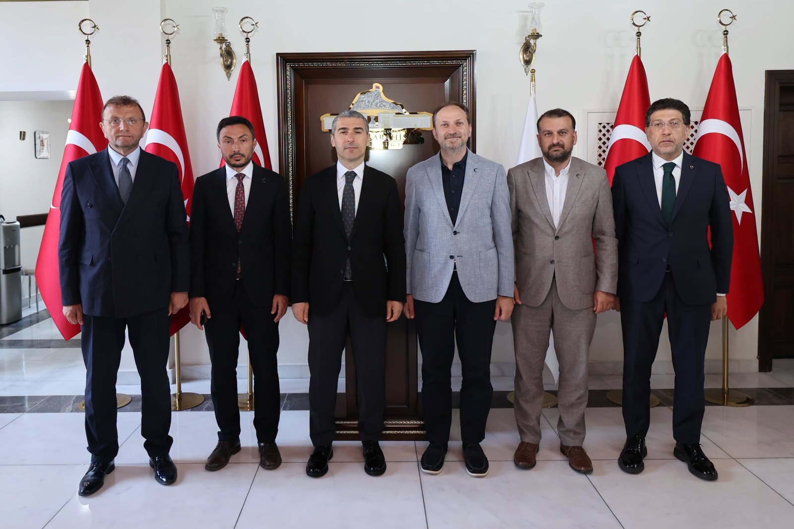 Yeşilay Heyetinden Vali Aktaş'a Ziyaret