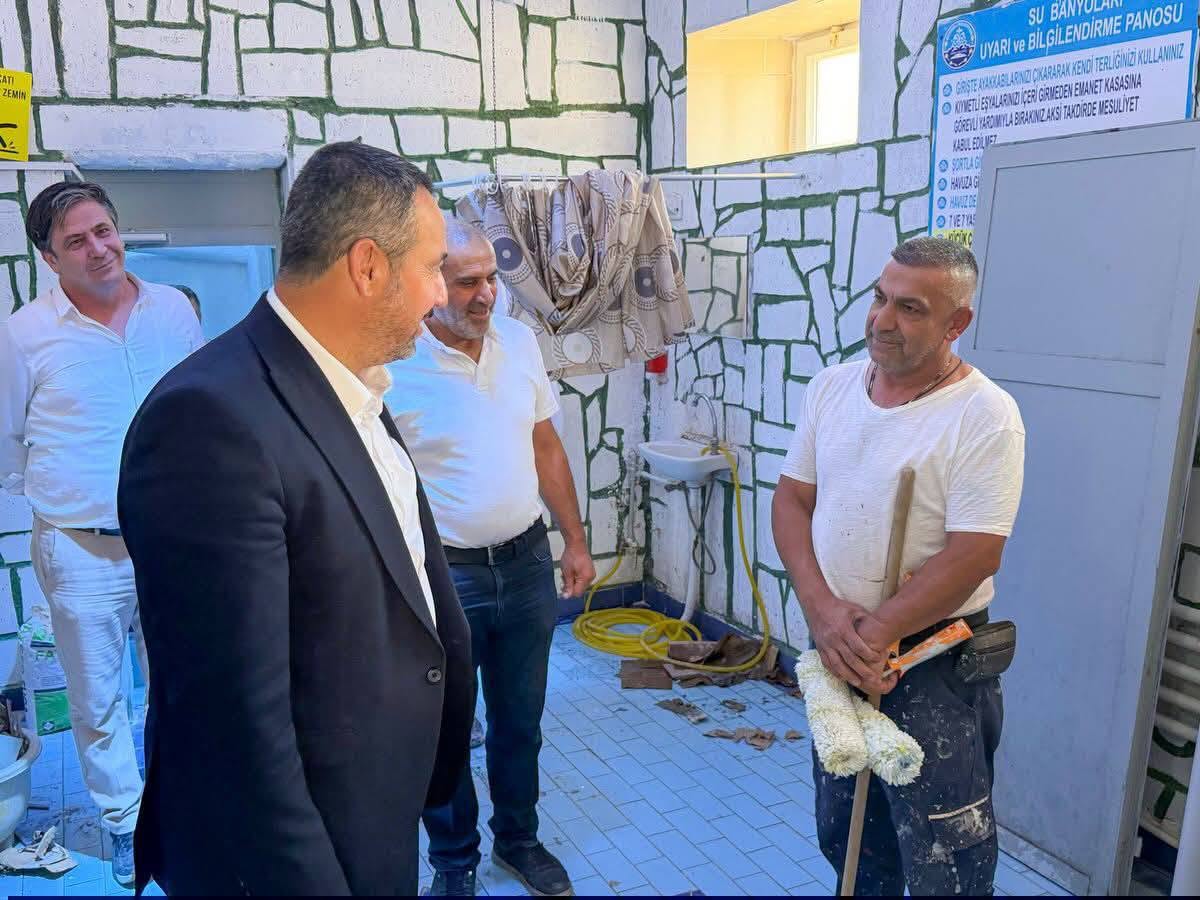 Hüdai Kaplıcaları Yenileniyor