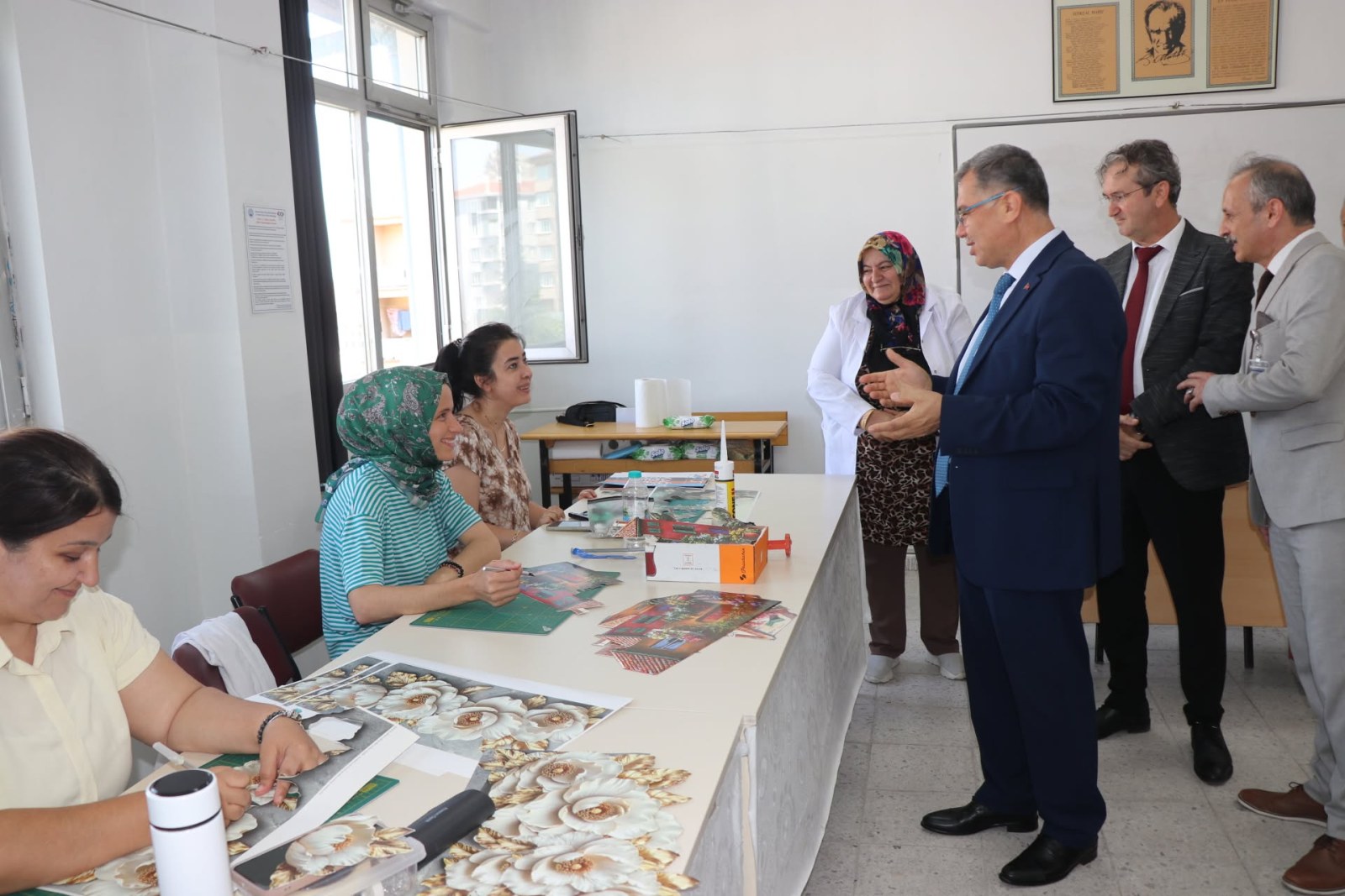 Altınkaynak, Olgunlaşma Enstitüsünü Ziyaret Etti