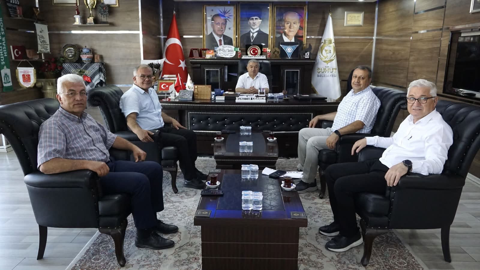 Örsdemir'den Başkan Özaşkın'a Ziyaret