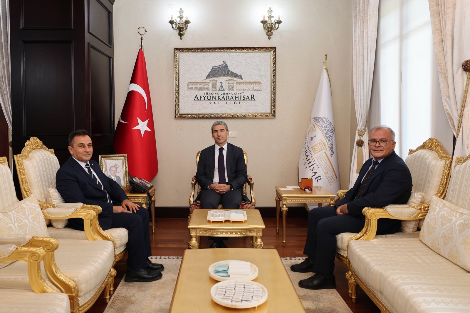 Halef Selef Müdürler Vali Aktaş İle Görüştü