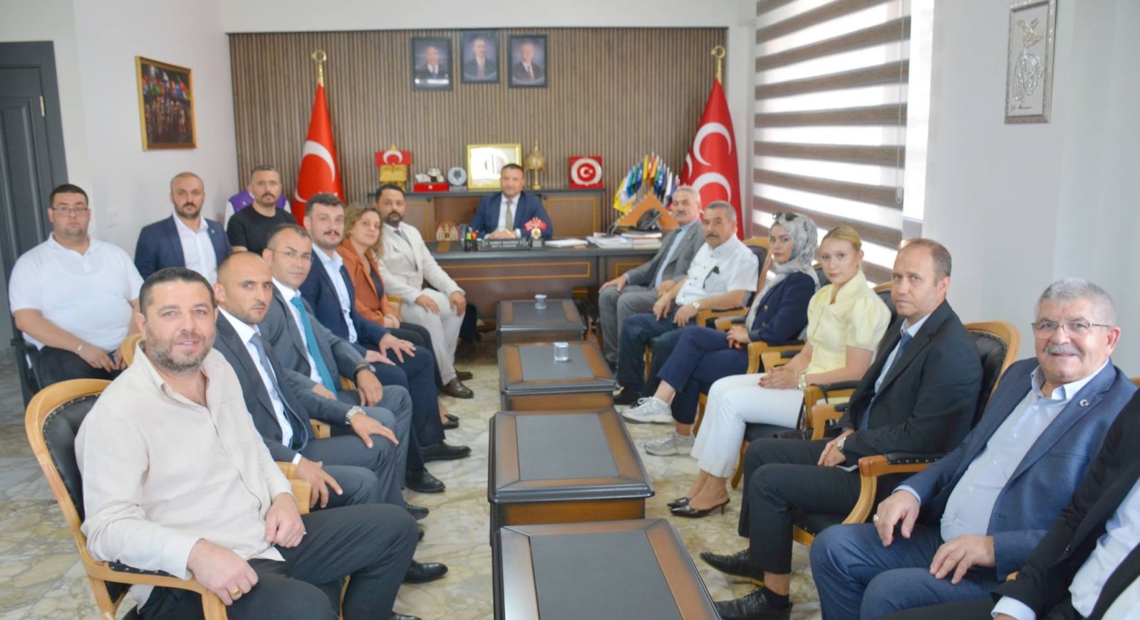 İlk Ziyaretlerini Kahveci'ye Yaptılar
