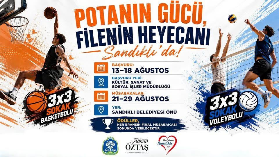 Potanın Gücü, Filenin Heyecanı Sandıklı’da!