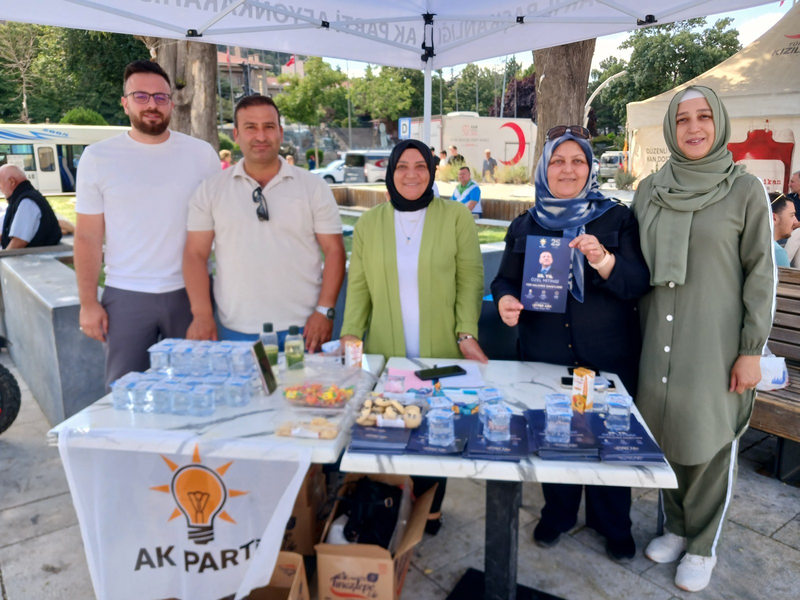 Ak Partililerden Mitinge Davet