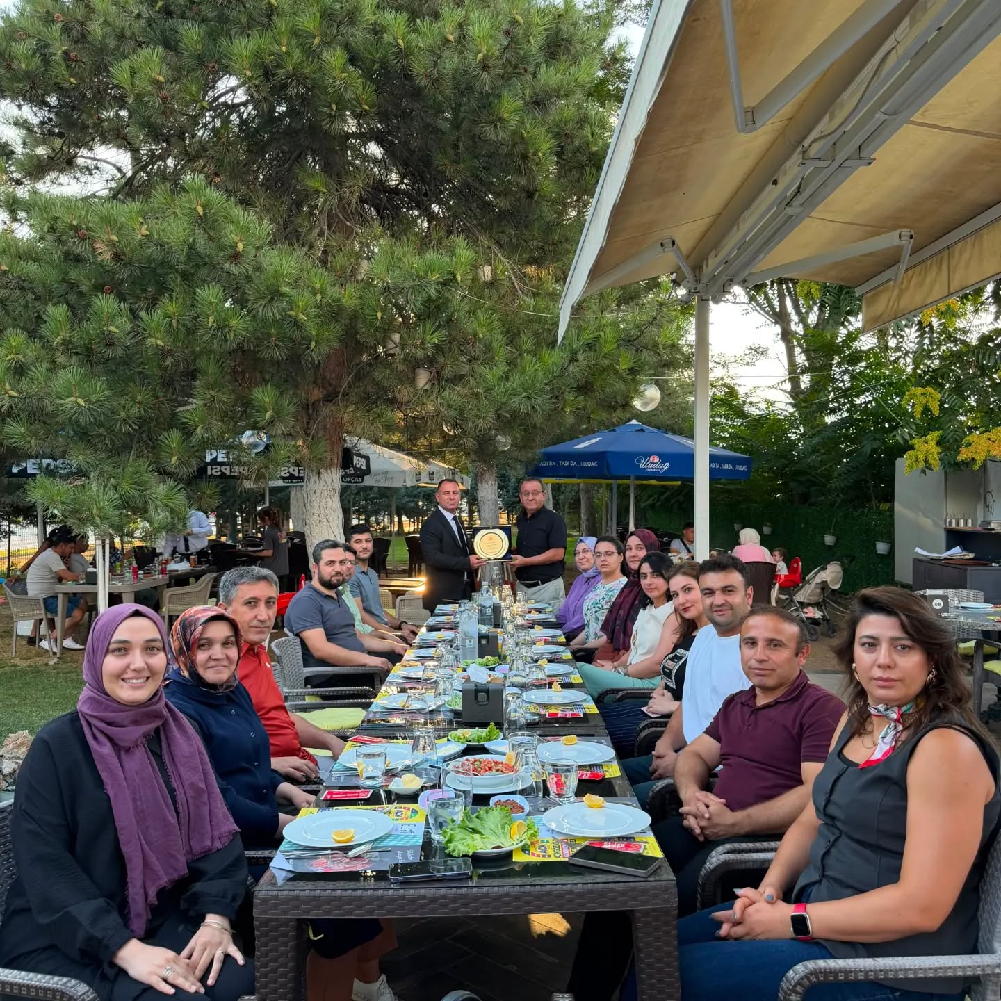 Tayini Çıkan Personele Veda Yemeği Düzenlendi
