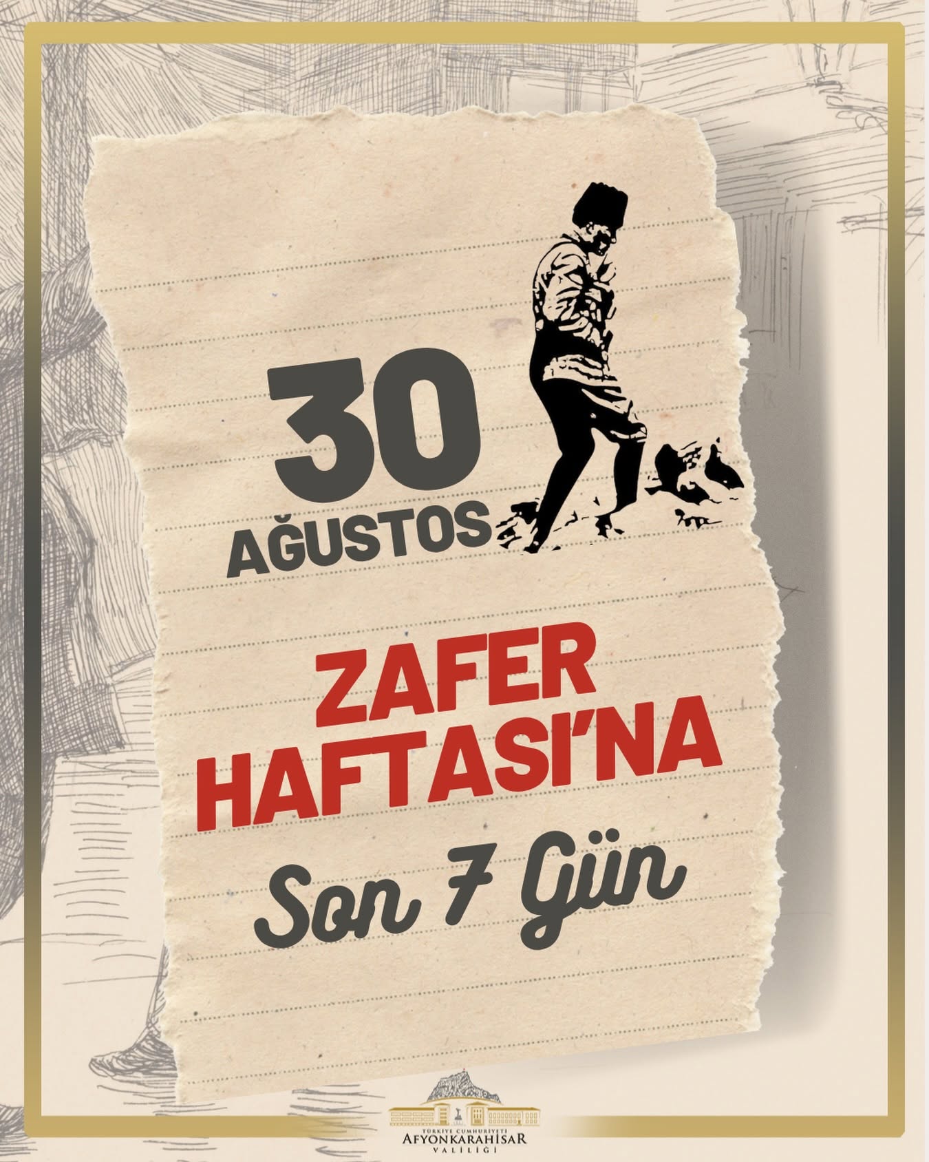 Zafer Haftasına Son 7 Gün