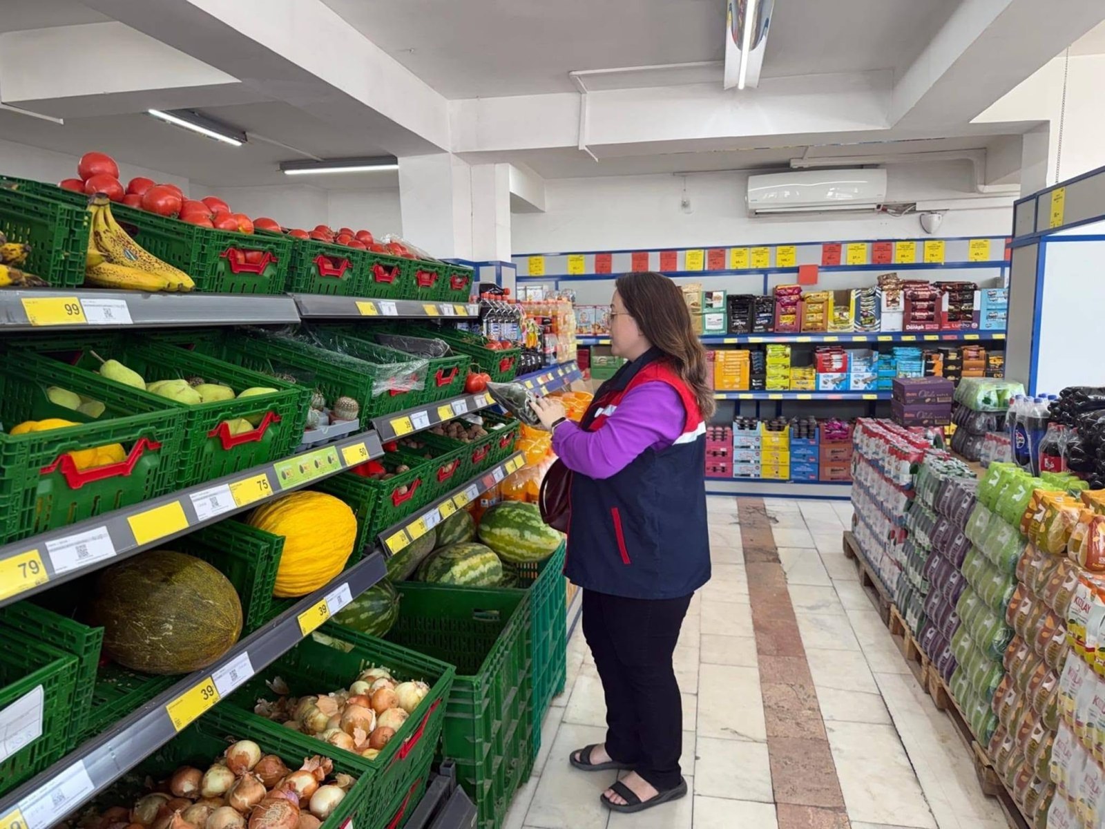 TÜFİS MARKET FİYATLARI TAKİP ÇALIŞMALARI GERÇEKLEŞTİRİLDİ