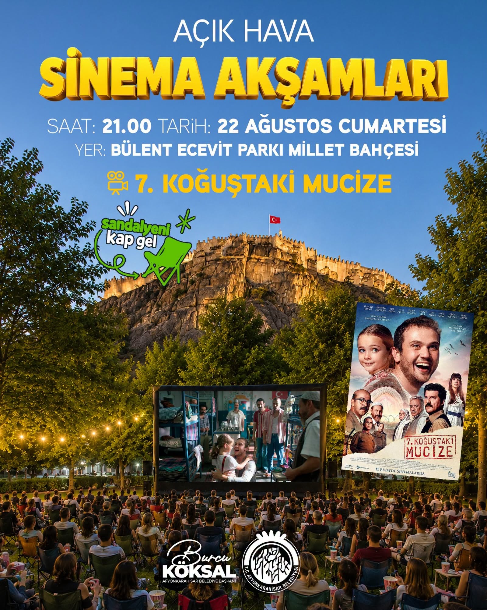 7.Koğuştaki Mucize Filmi Gösterilecek