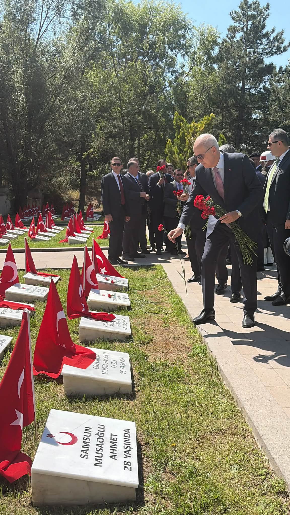 Yüzbaşı Agah ve Silah Arkadaşları Dualarla Anıldı