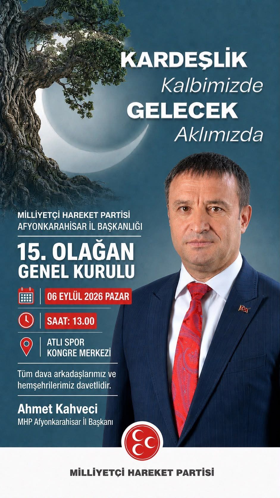 MHP İl Kongresi Pazar Günü Yapılacak