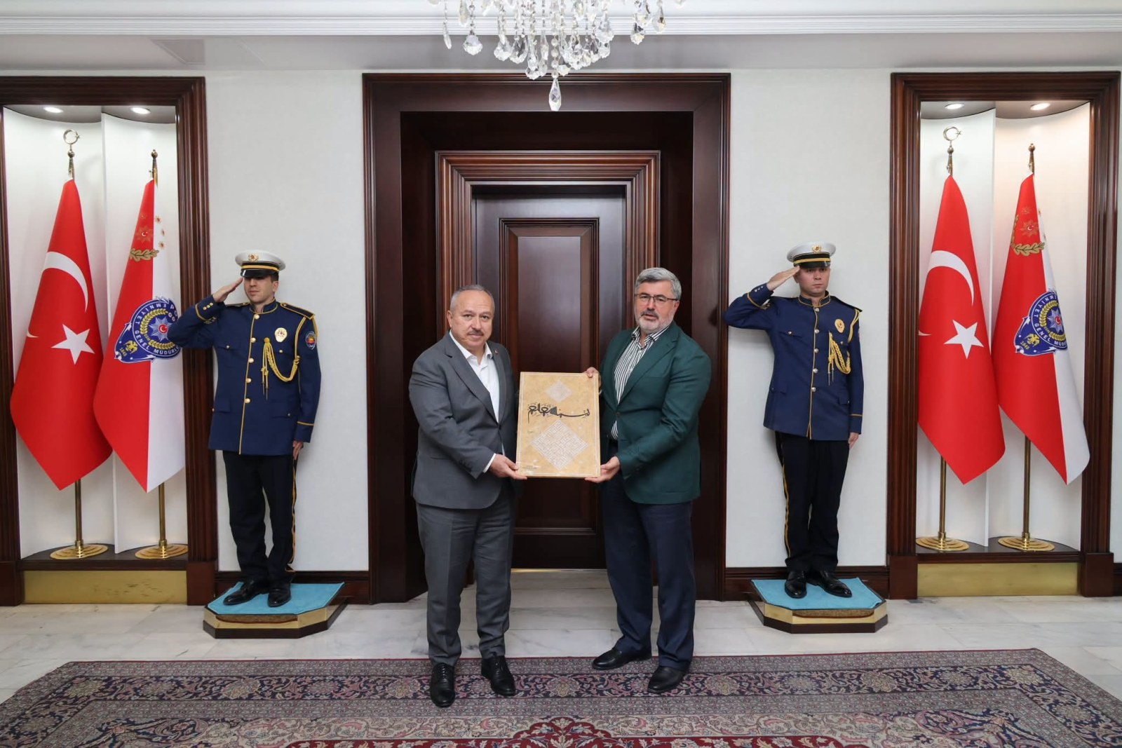 Özkaya'dan Fidan'a Ziyaret