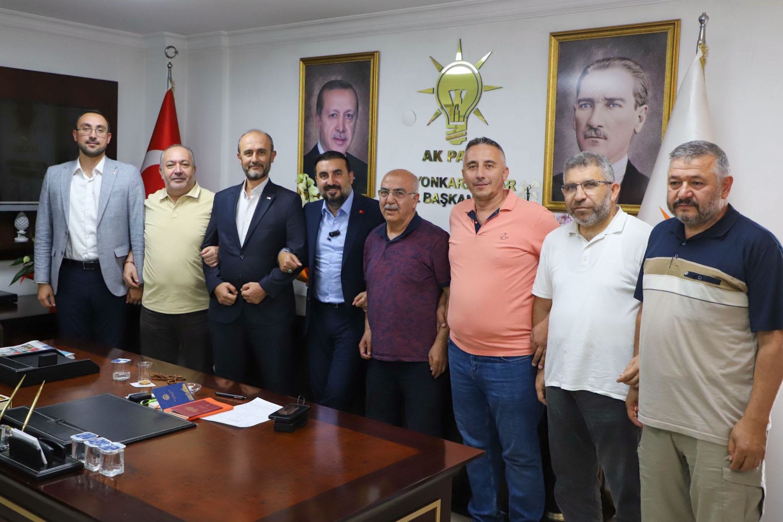 Kızılay'dan Başkan Kavak'a, 'Hayırlı Olsun' Ziyareti