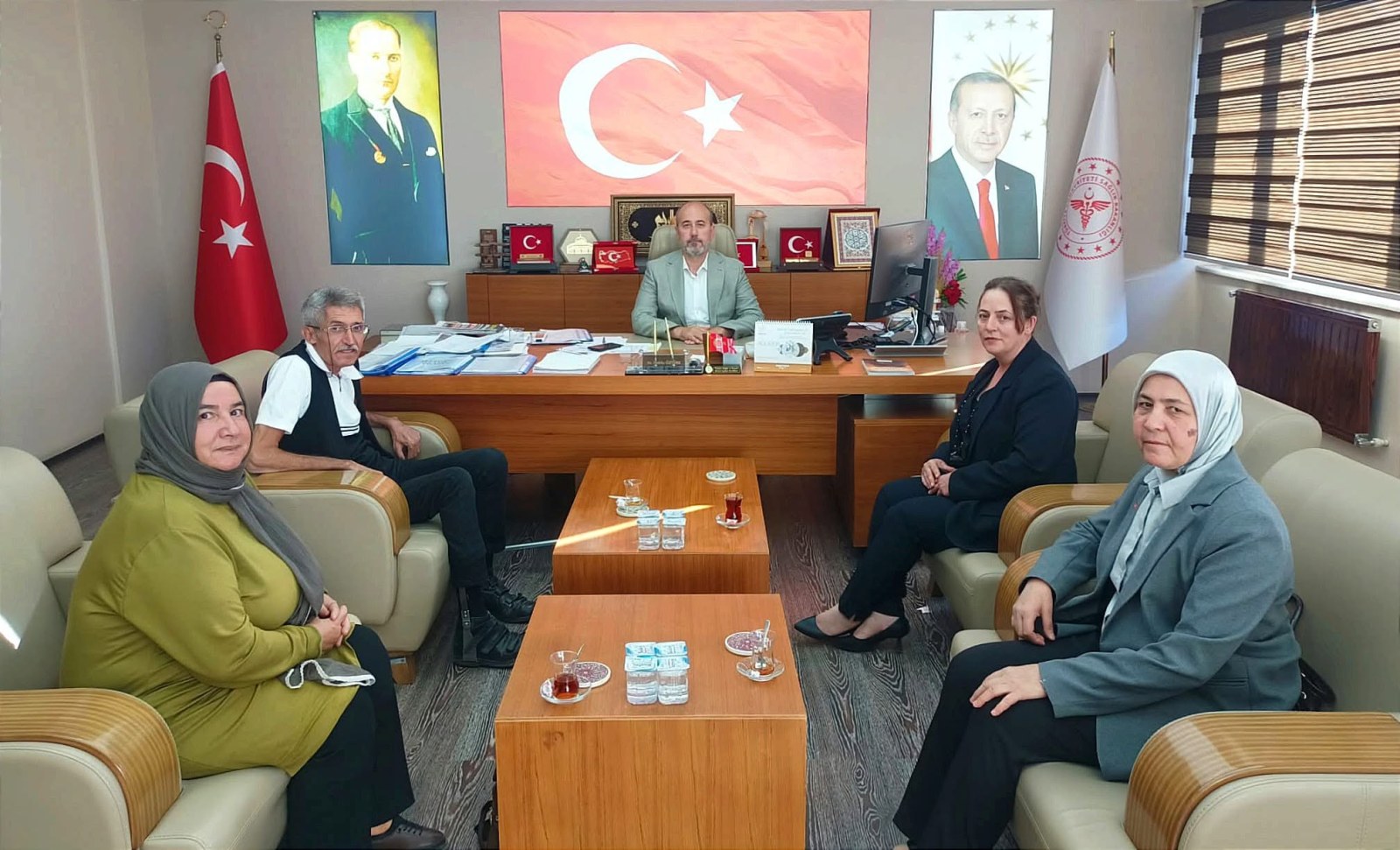 Ziyarette Engelli Sağlık Birimi Konuşuldu