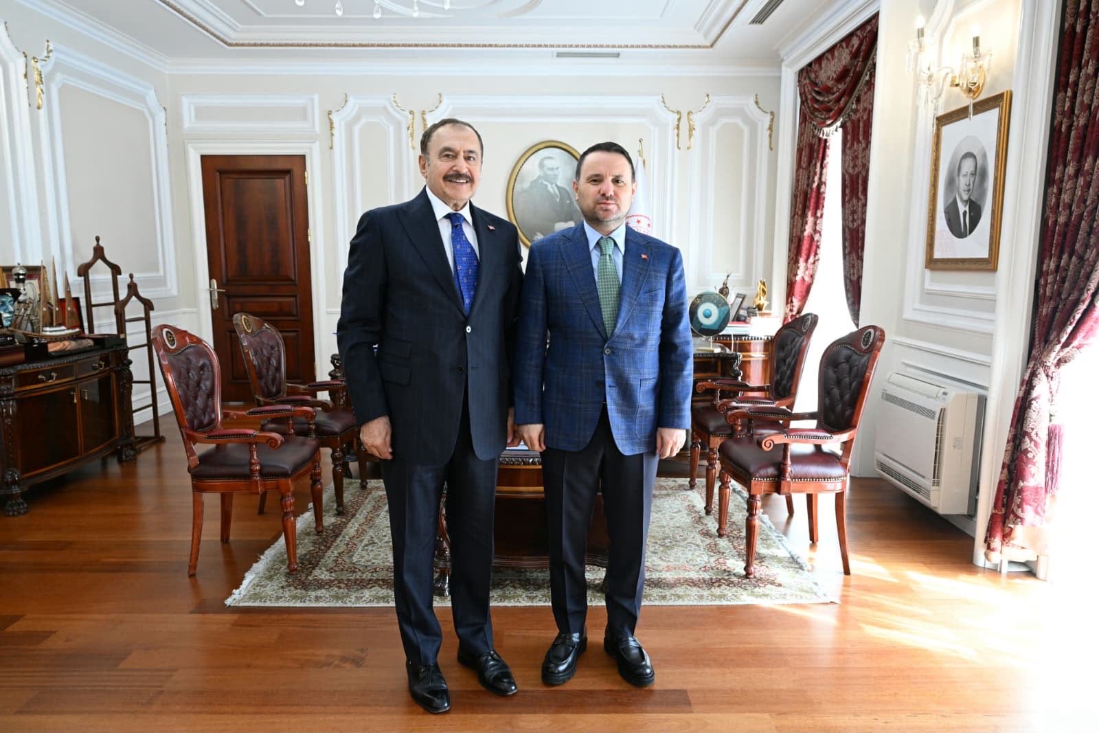 EROĞLU’NDAN BAKAN GÜRLEK’E ZİYARET