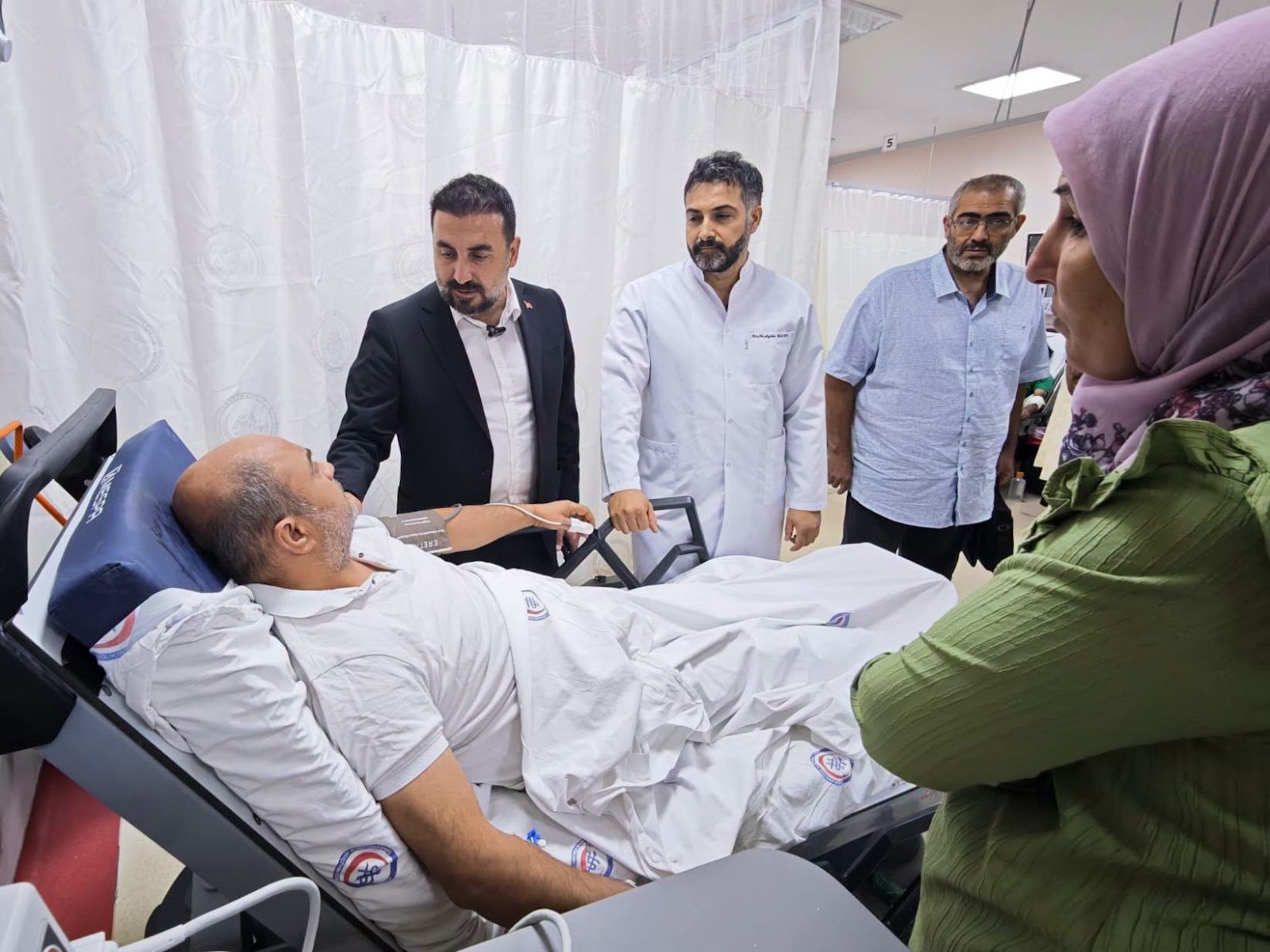 Kavak, AFSÜ Hastanesi’ni ziyaret etti