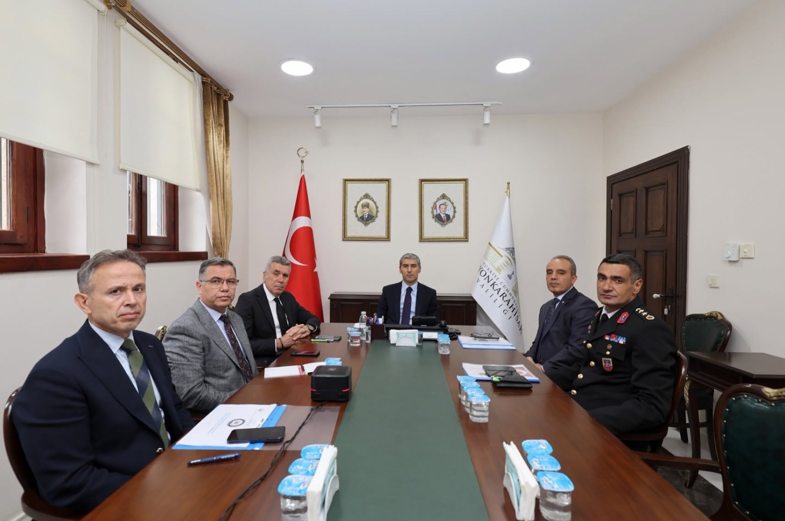 Vali Aktaş, Okul Güvenliği Toplantısına Katıldı