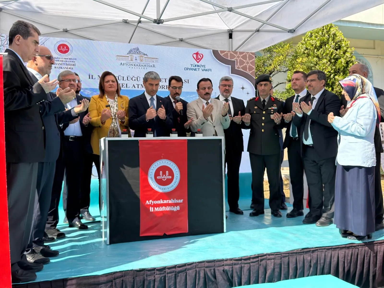 Müftülük Yeni Hizmet Binasının Temeli Atıldı