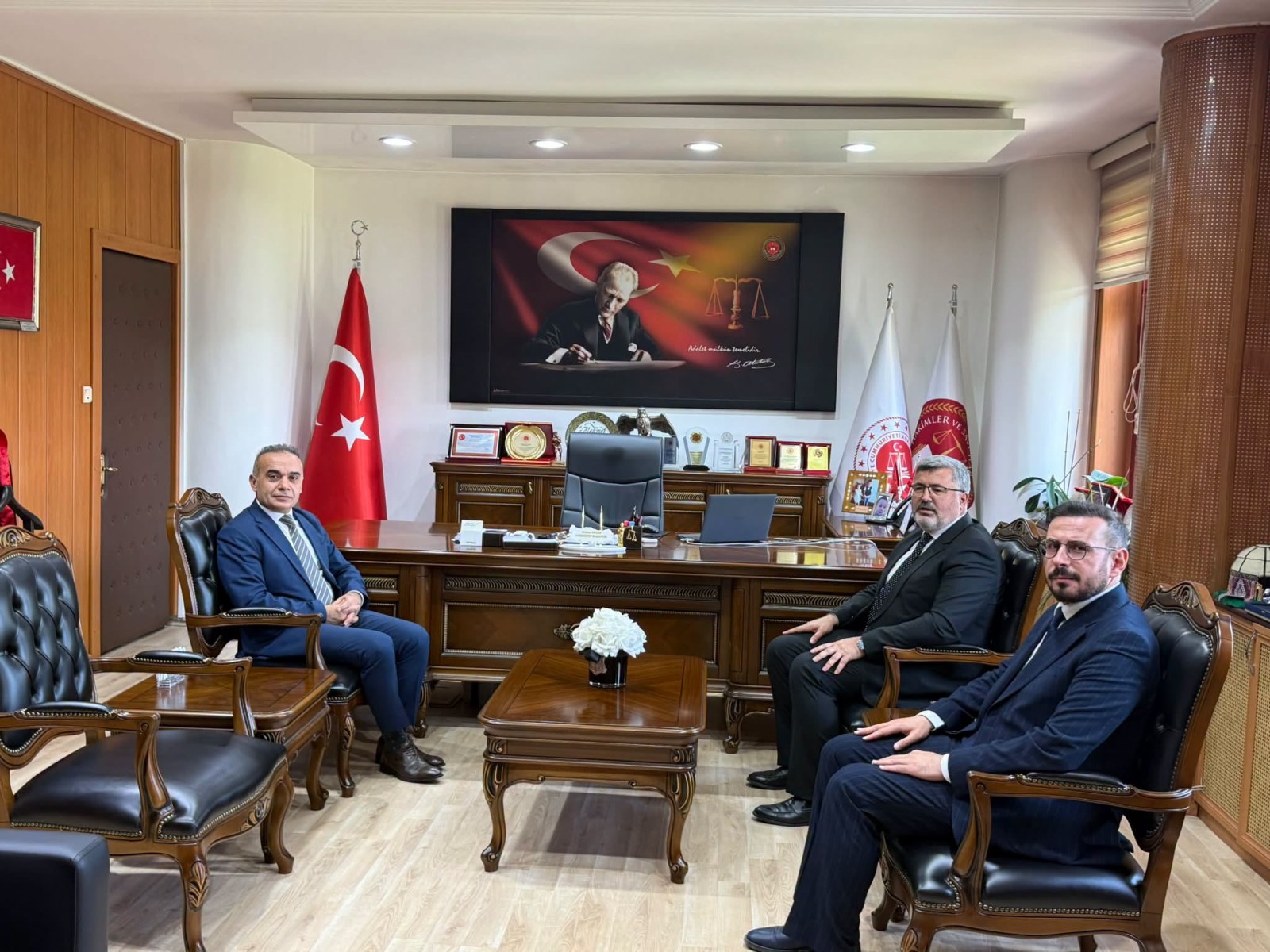 Özkaya'dan Başsavcı Patlak'a Ziyaret