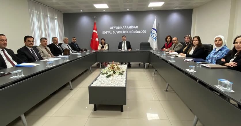 SGK'da Değerlendirme Toplantısı