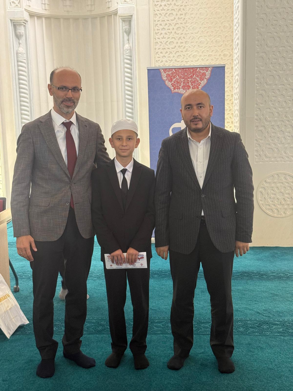 ERKMEN’İN GURURU AHMET ÇAKIR, EGE BÖLGESİ 2’NCİSİ OLDU