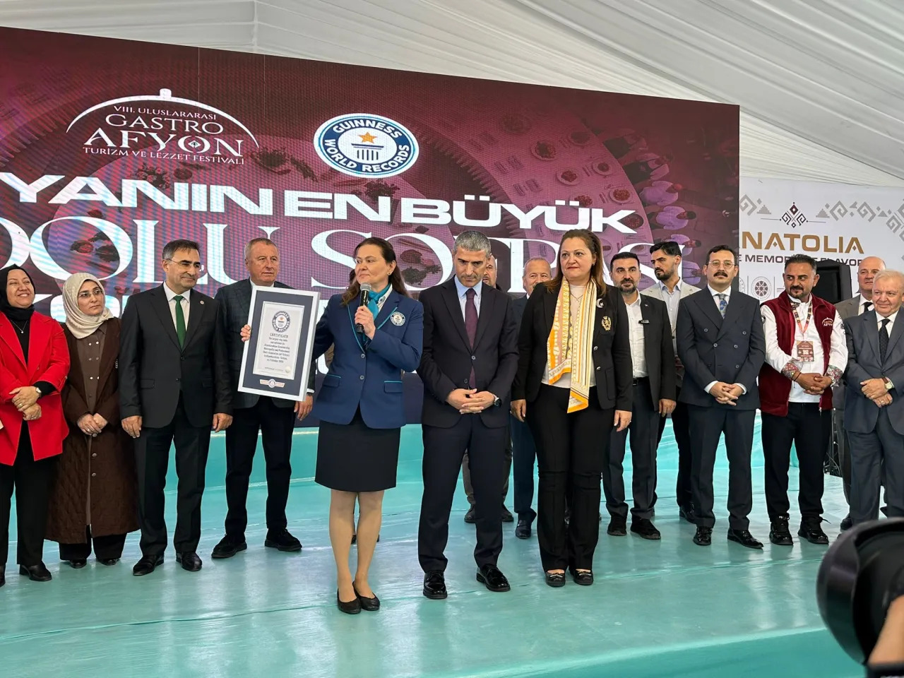 Afyonkarahisar’da 963 Yemekle Guinness Dünya Rekoru