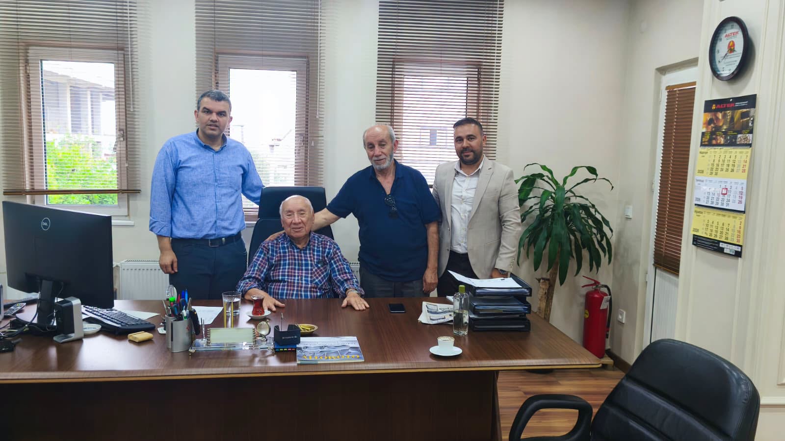 Fehmi Denizli’den Emirdağ MYO’ya Doğalgaz Desteği