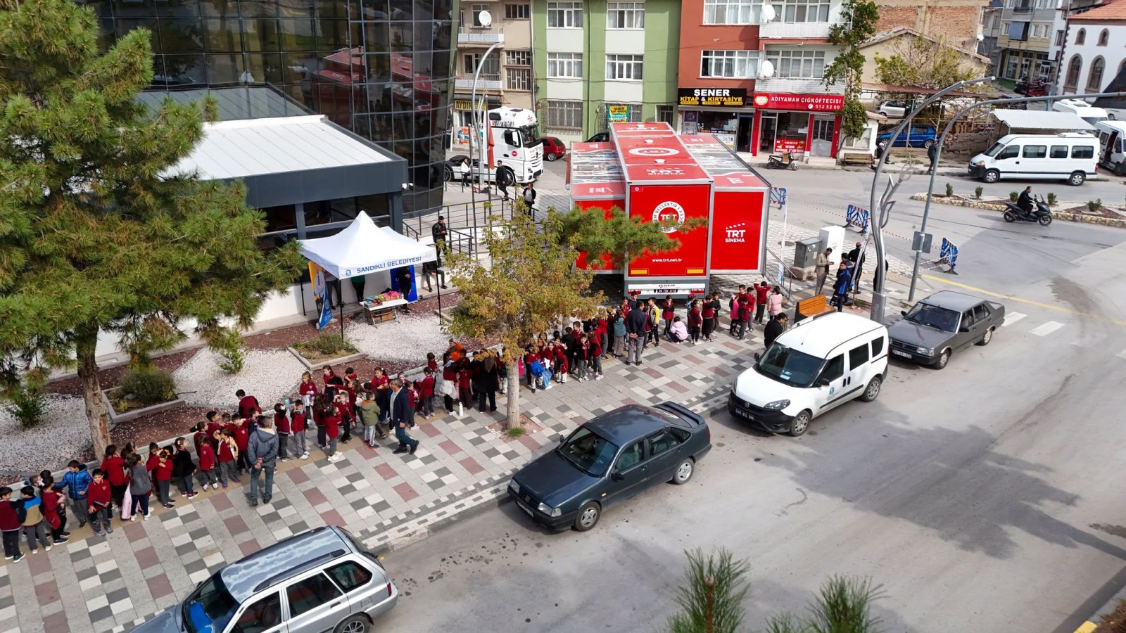 TRT SİNEMA TIRI SANDIKLI’DA